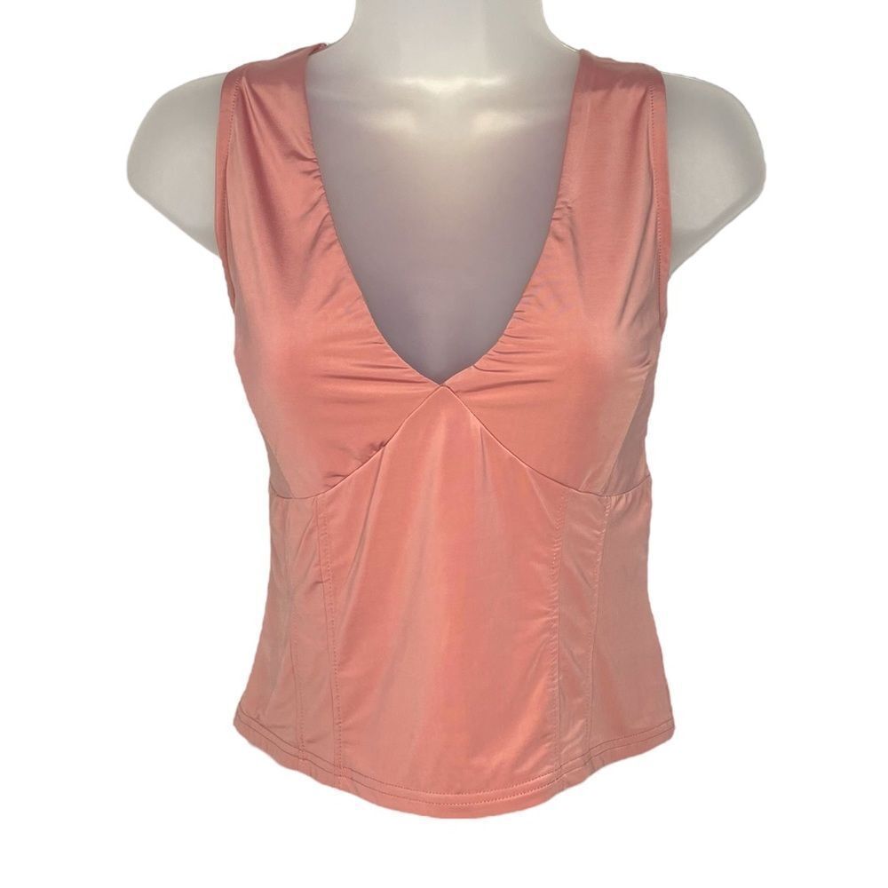 Faded Rose V-neck Top